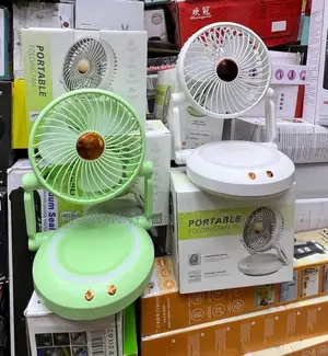 Rechargeable Rotating Fan