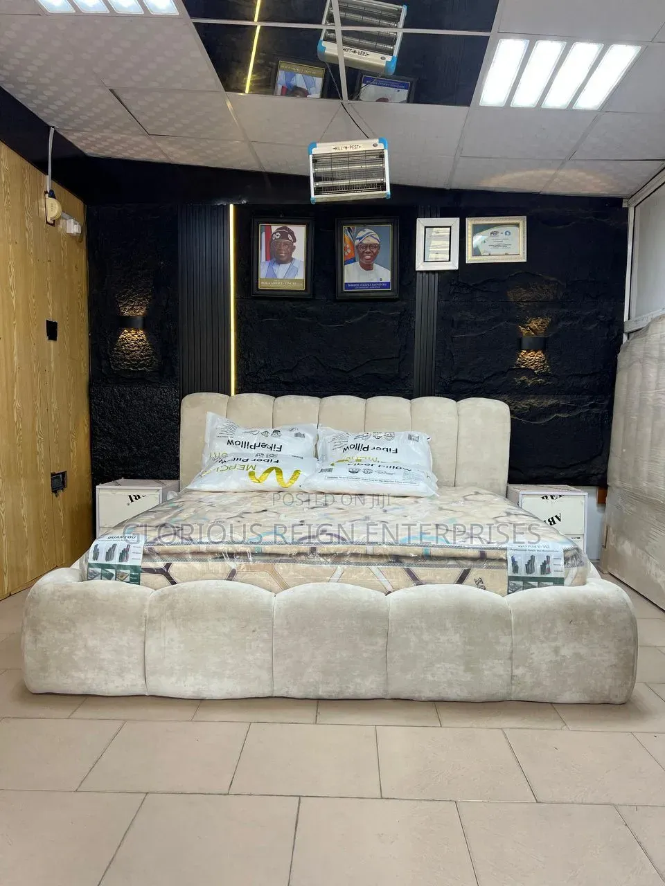 Brand New King-Size Bedframe