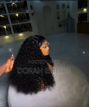 Super Double Drawn 5by5 Luxury Pixie Curl Wig! 