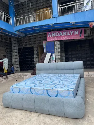 Blue King Sized Bedframe