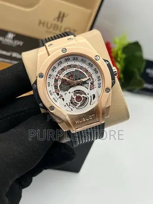 Hublot Compass Rubber Strap Watch