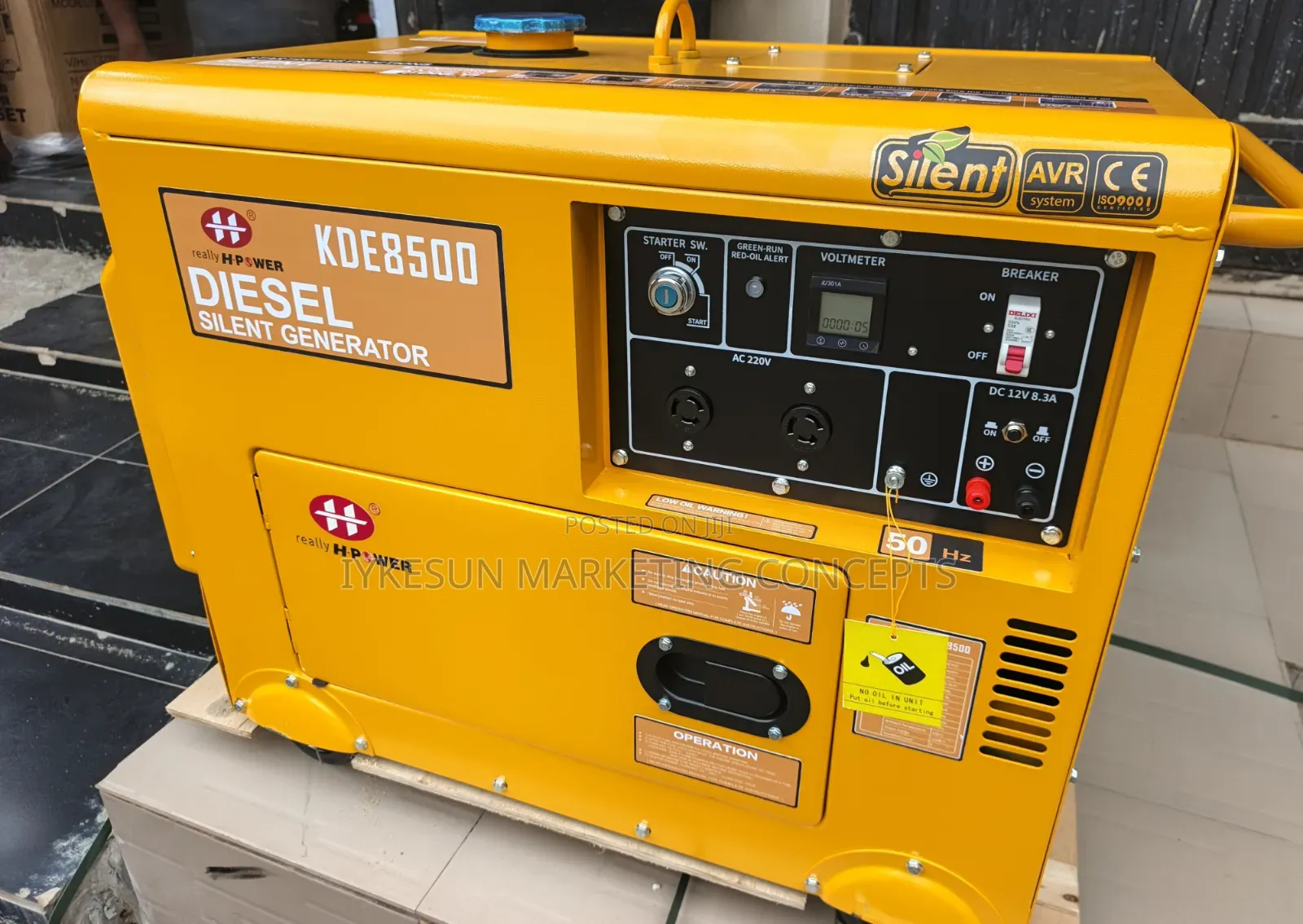 H Power Diesel Generator Soundproof