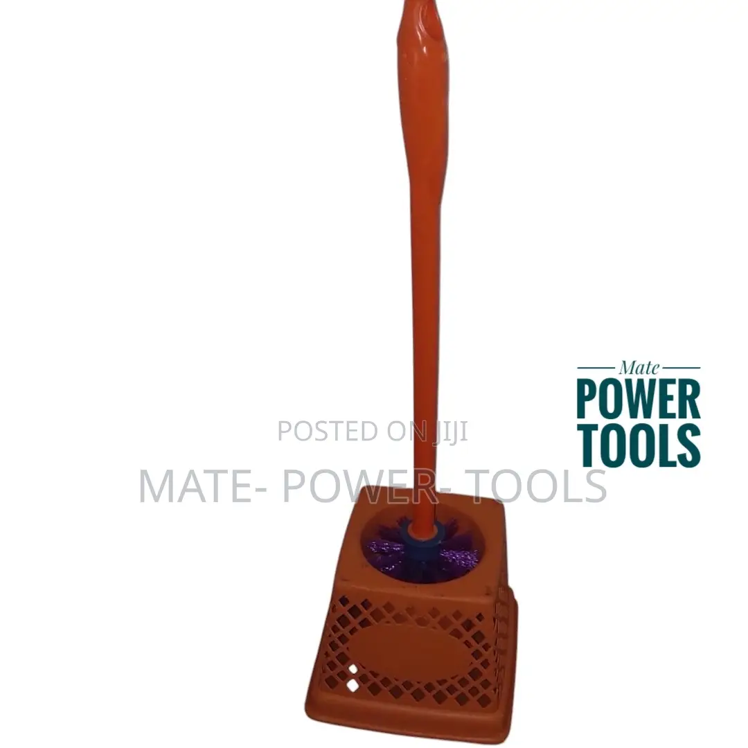 Plastic Toilet Brush Holder Set