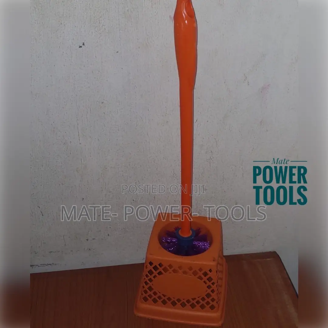 Plastic Toilet Brush Holder Set