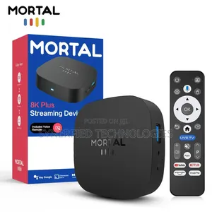 Mortal Plus Google Tv Box 8gb Ram, 128gb, Wi-Fi 6