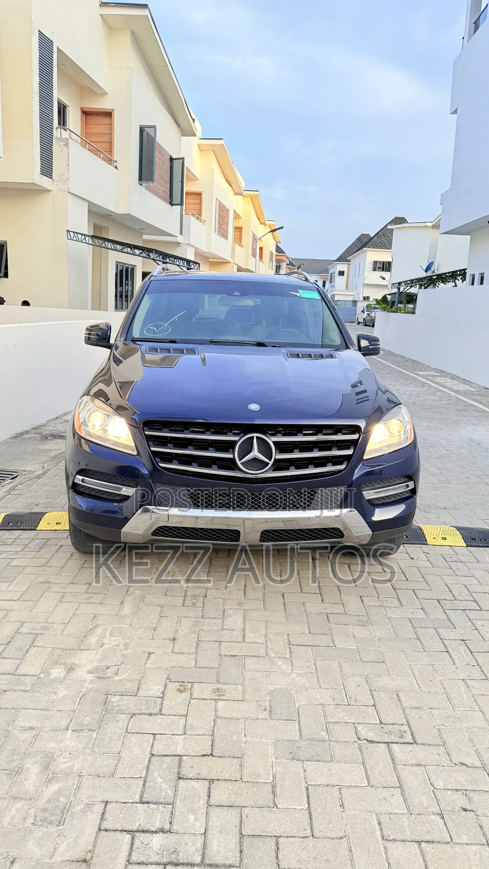 Mercedes-Benz M Class 2015 Blue