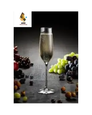 Elegant Flute Crystal Champagne Glasses