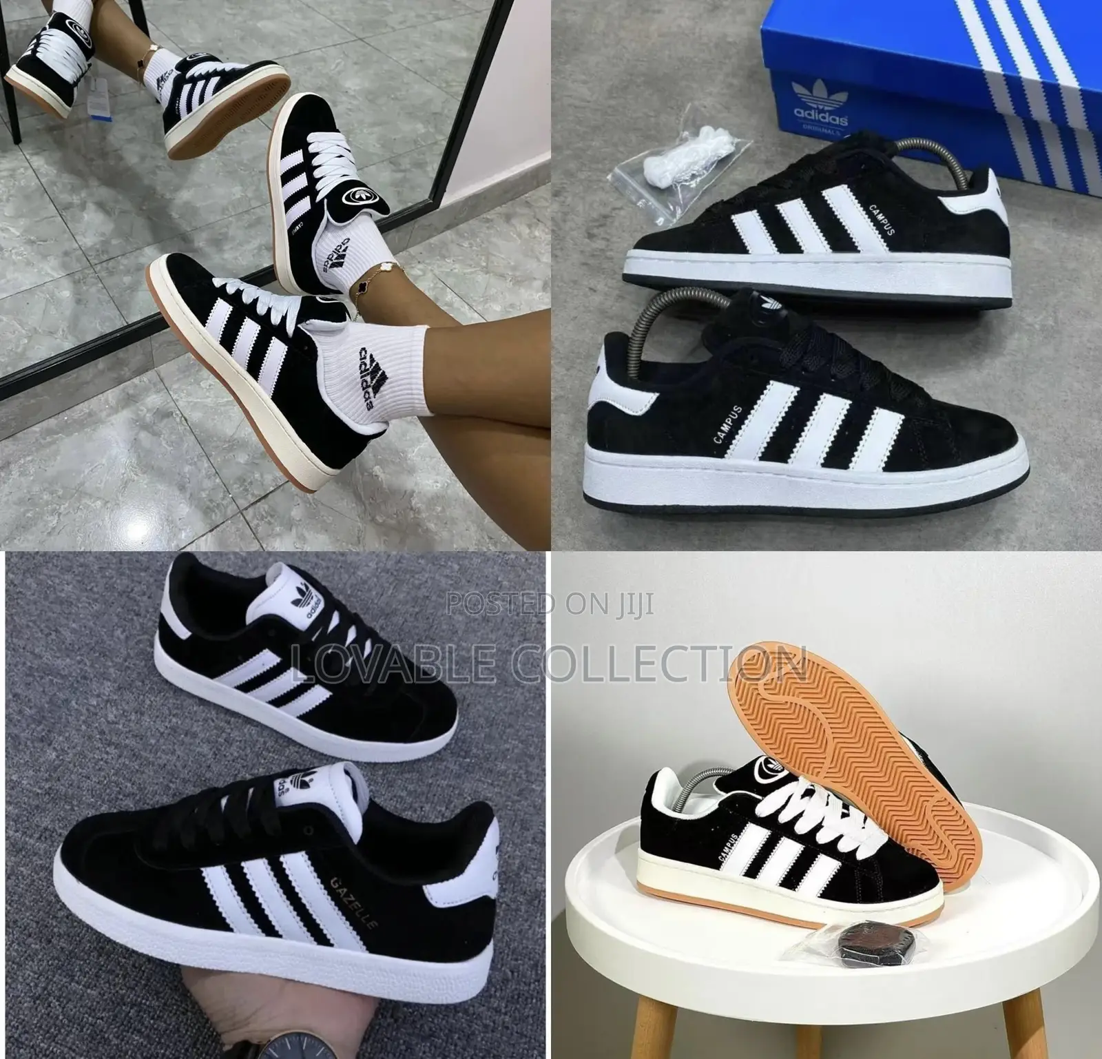 Adidas Campus Sneakers — Sizes 39 to 46