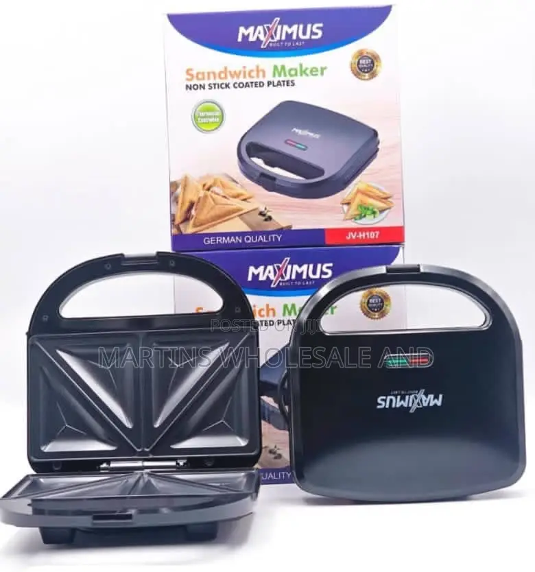 Maximus Brand Sandwich Maker