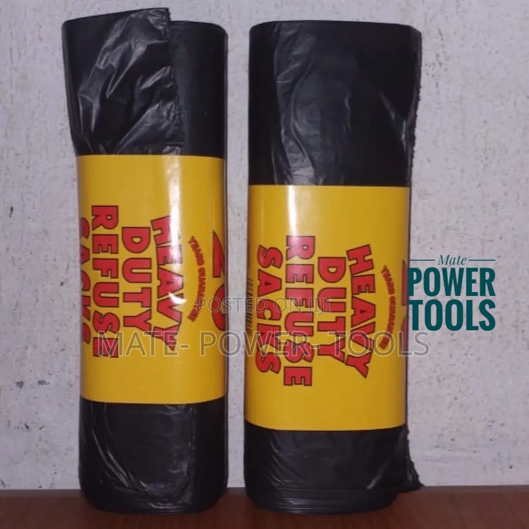 Heavy Duty Refuse Sacks 18”X29”X34”Inch