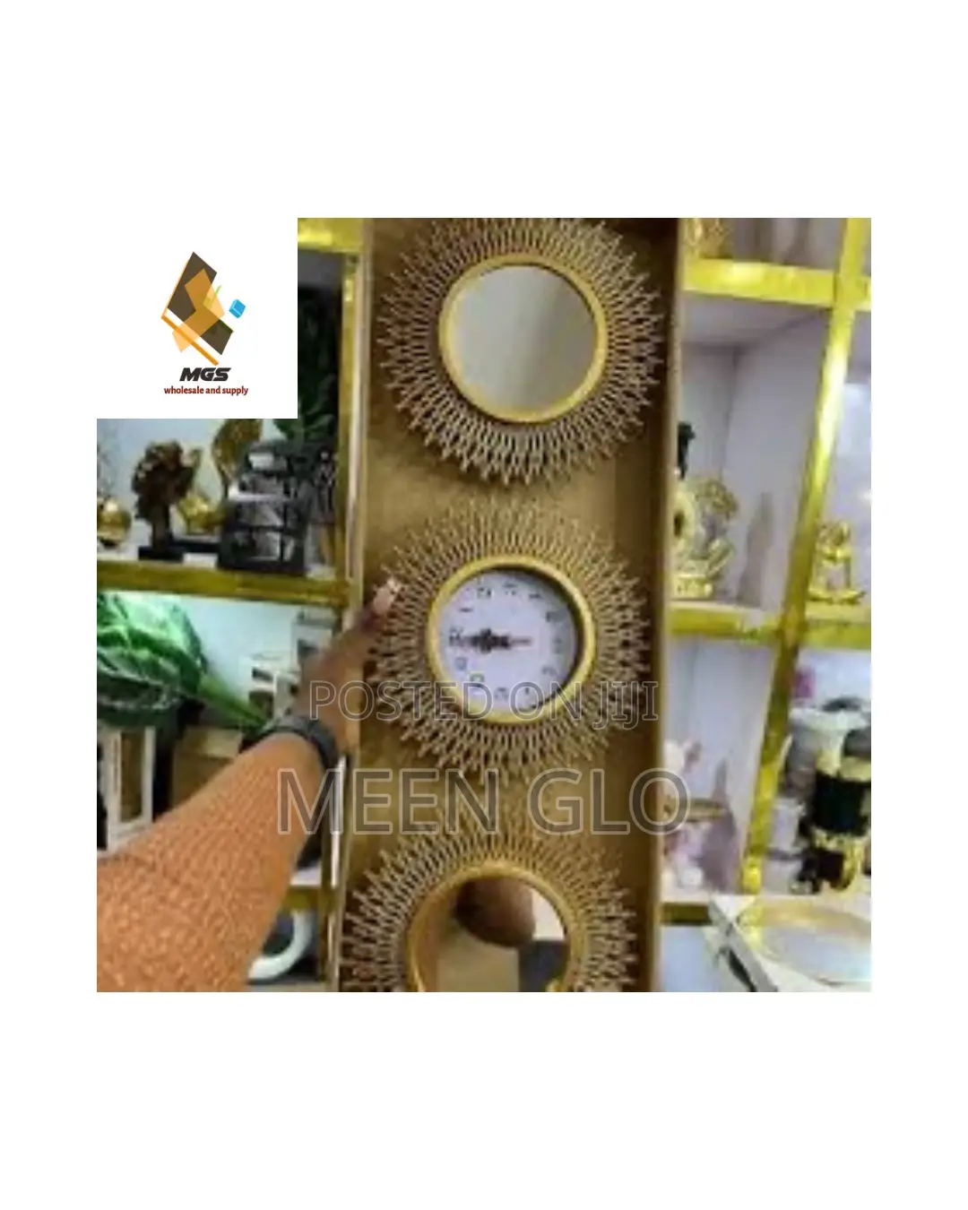 3in1 Decorative Wall Clock