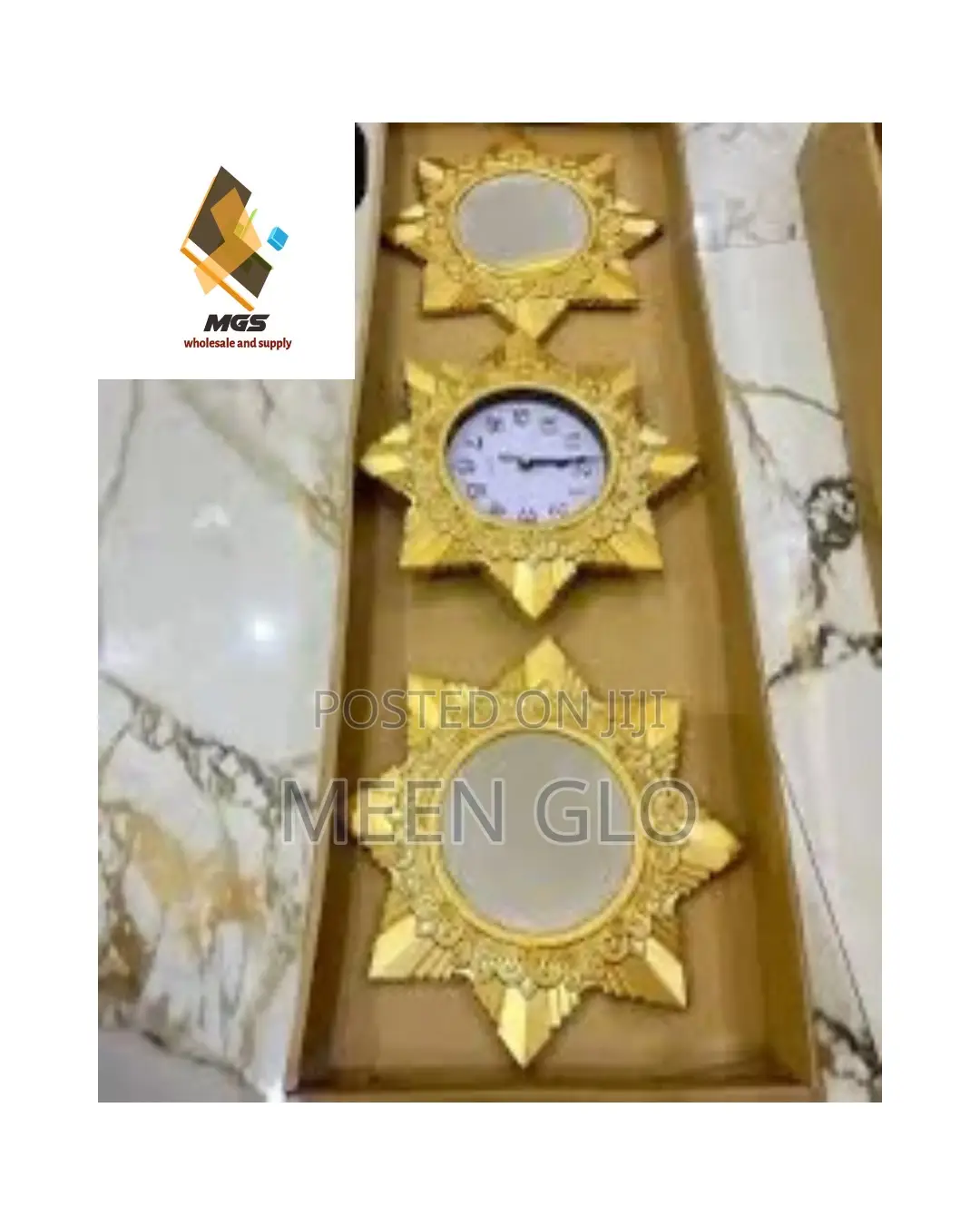 3in1 Decorative Wall Clock