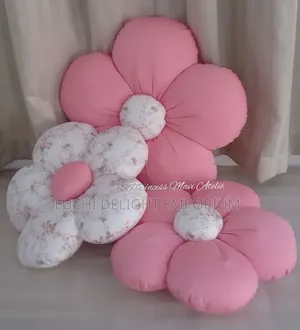 Velvet Flower Throw Pillows