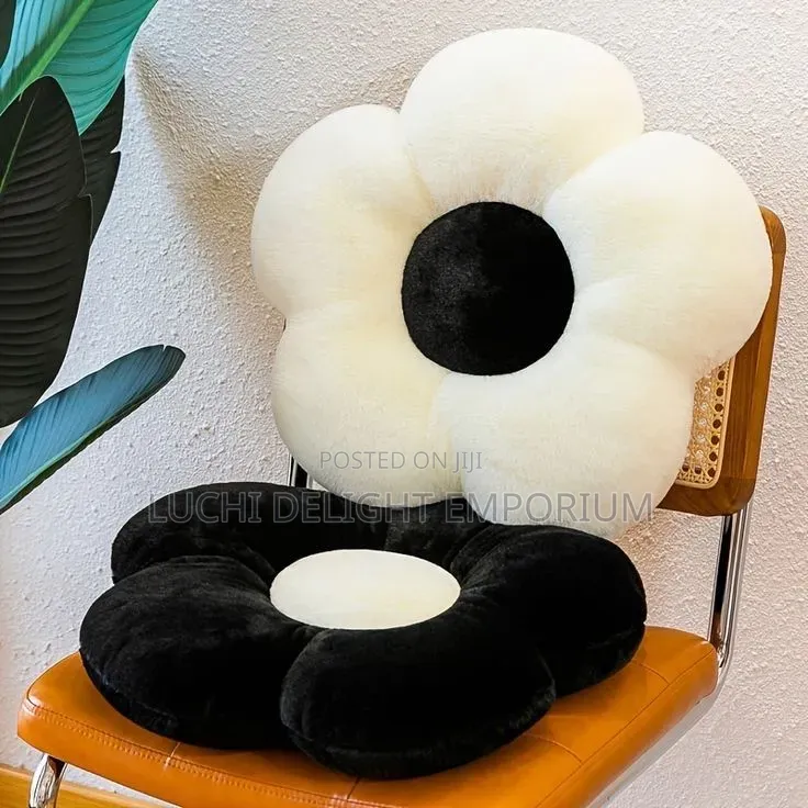 Velvet Flower Throw Pillows