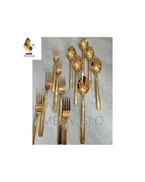 Unique Gold Spoons and Forks