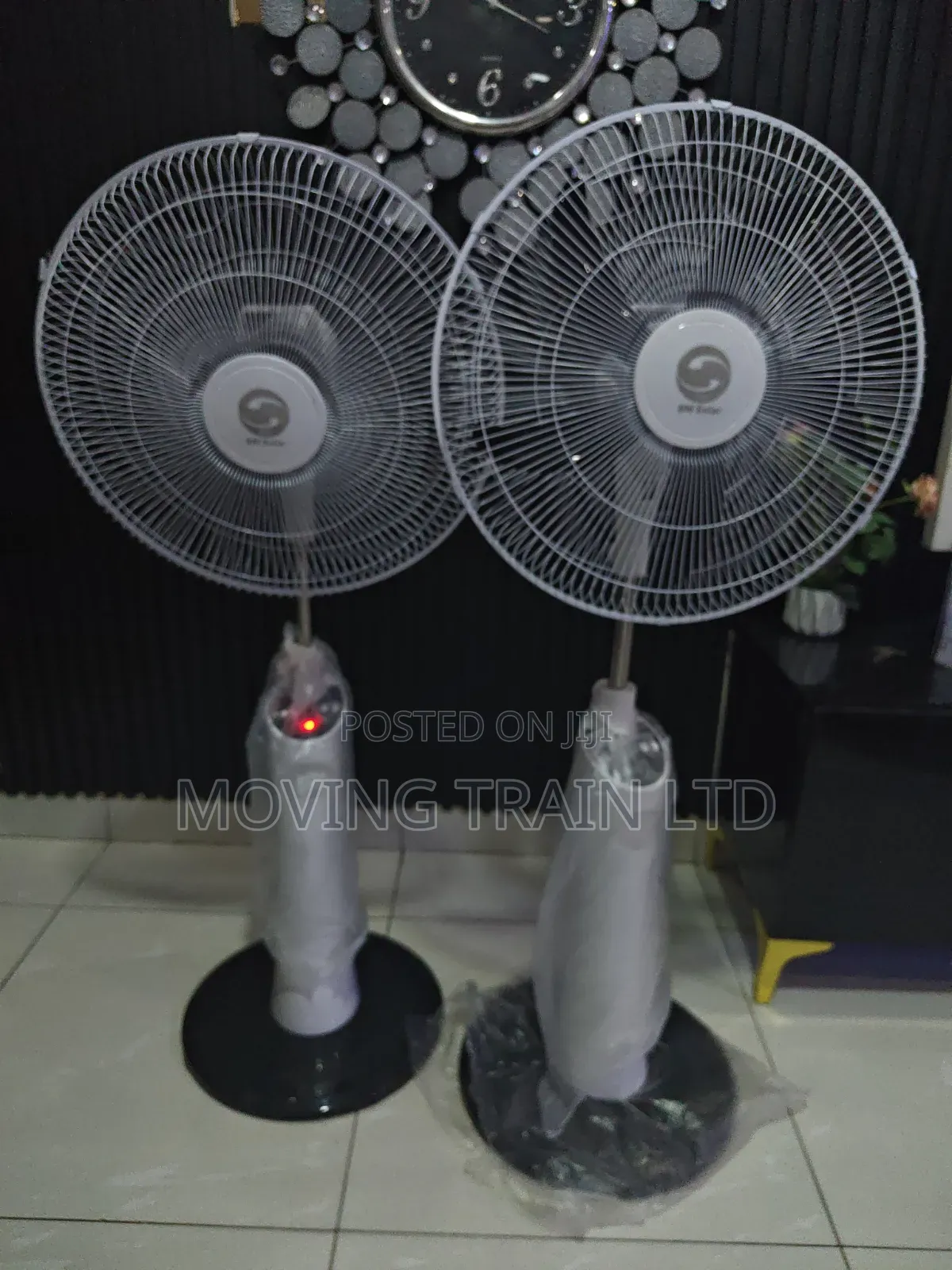 Solar Powered and Electrical Fan
