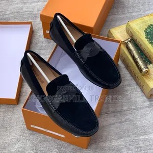 Mens Shoes Suede Drivers Loafers