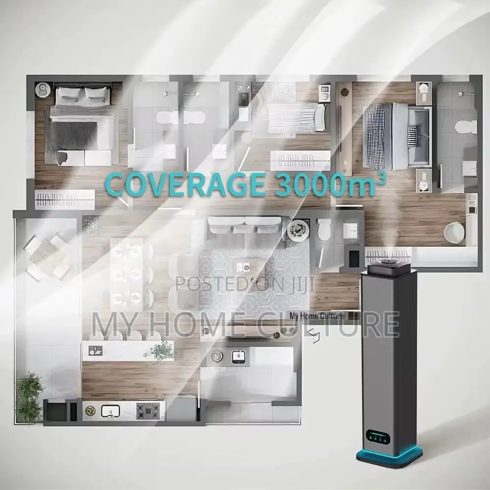 Tower Design Scent Diffuser 1 LTR 3000m3 Coverage Area. Scent Machine