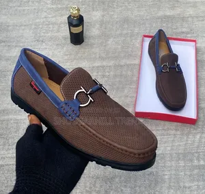 Mens Nubuck Breathable Loafers Shoes