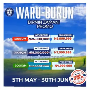 Waru-burun (Birnin Zamani) Promo – Limited Offer