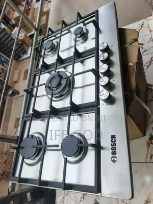 Original Bosch 60x90cm Inbuilt Cabinet 5 Burners Automatic Gas Cooker.