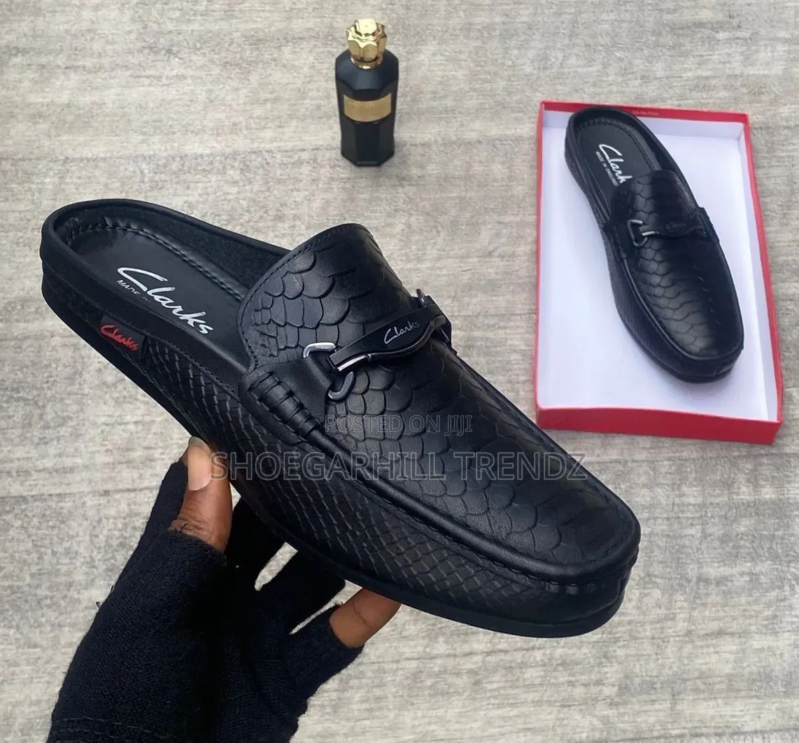 Quality Leather Half Shoes Mules