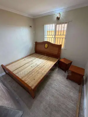 Imported 6by6 Bed Frame With Two Side Drawers