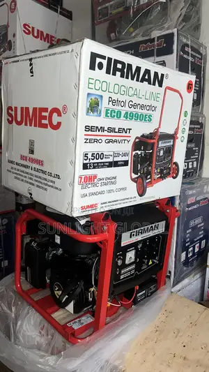 Firman 5.5kva Petrol Generator
