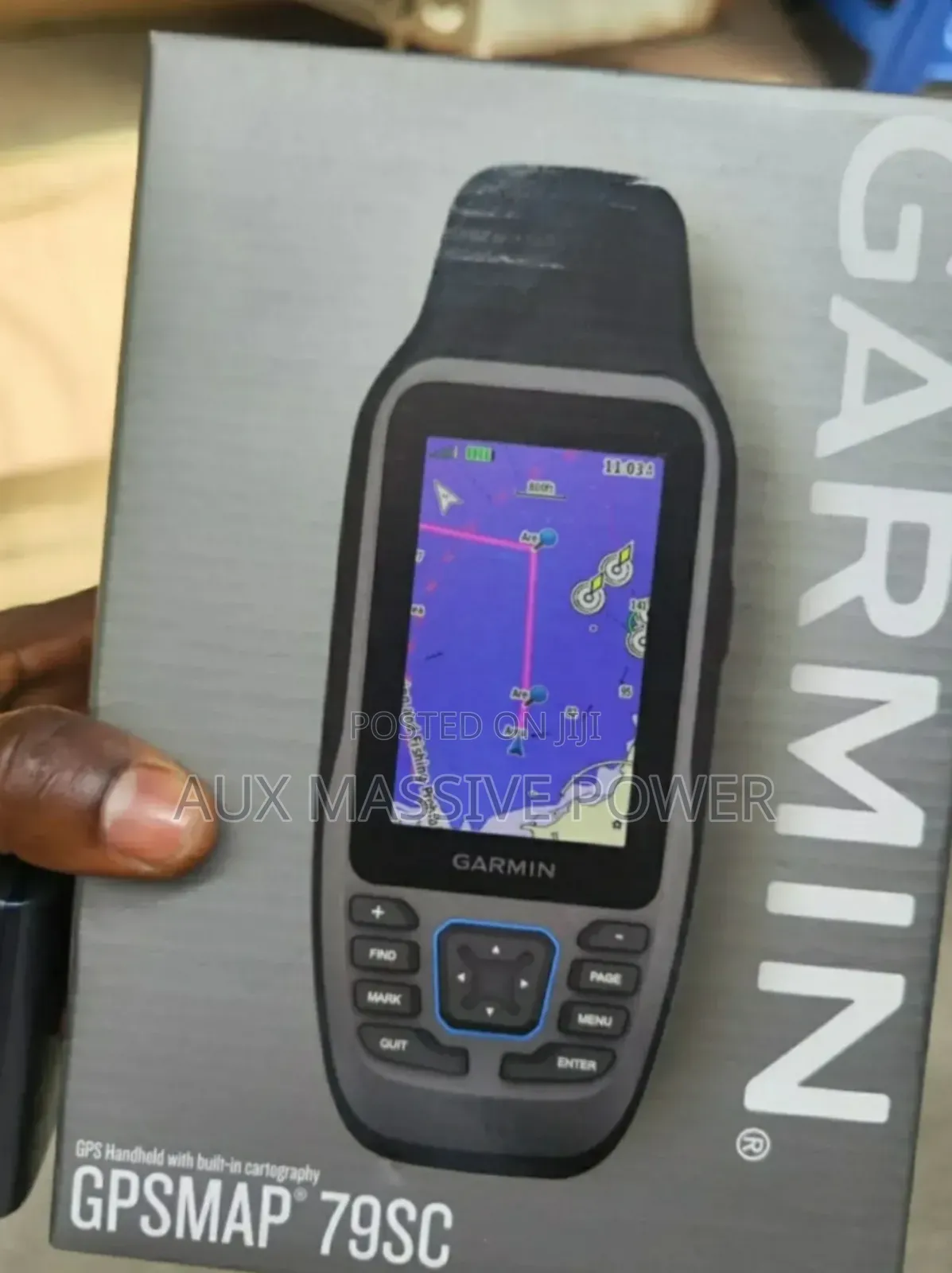 Garmin Gpsmap 79sc Marine Handheld GPS - Preloaded Coastal Charts