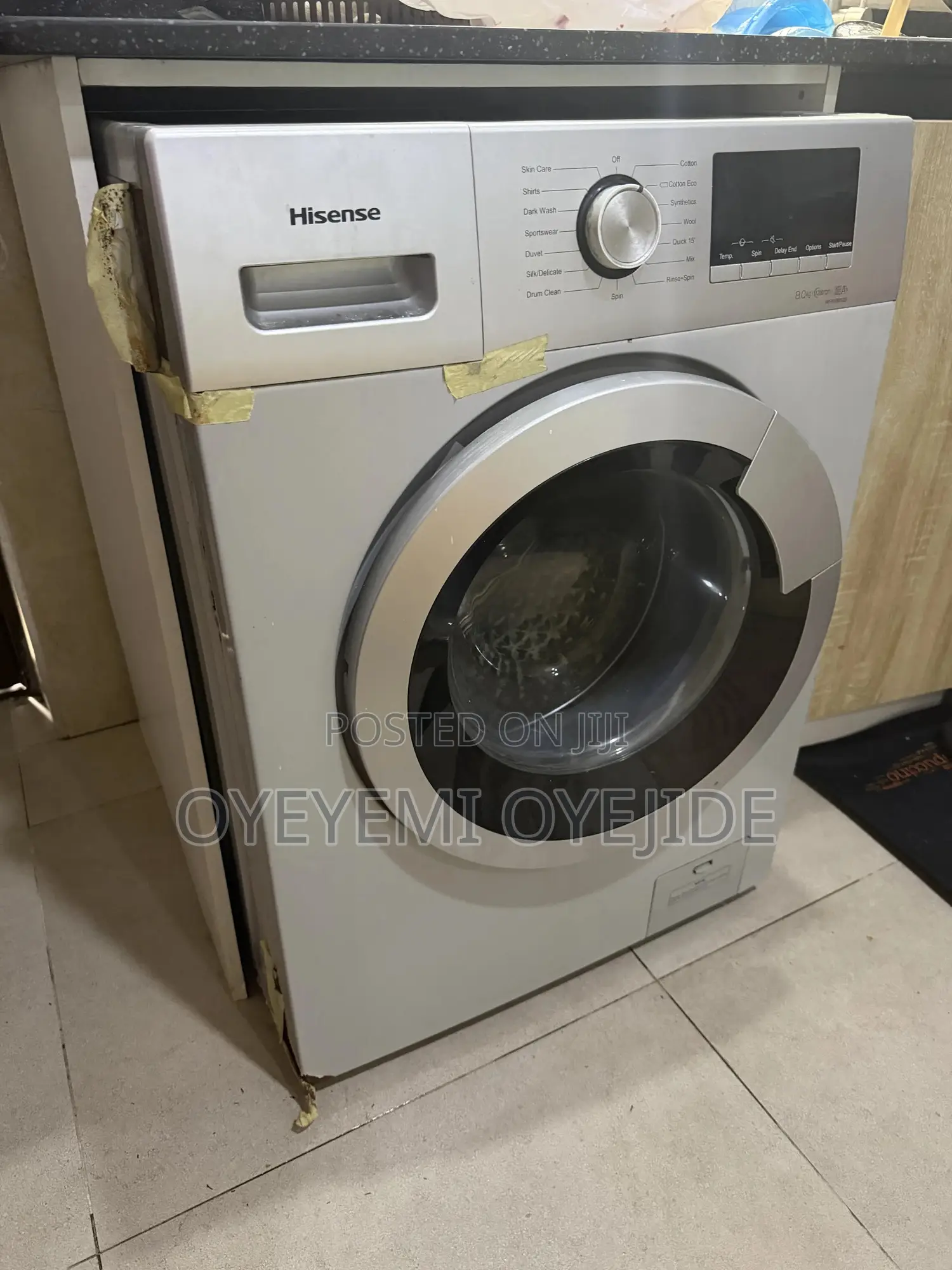 Automatic Hisense 8kg Washing Machine