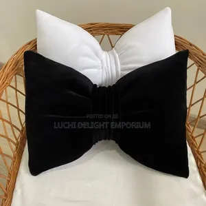 2 Set Bow Throw Pillows – Elegant Stylish Home Décor