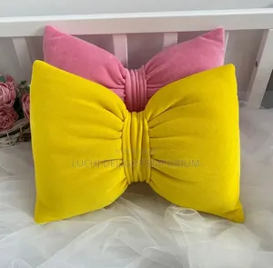 2 Set Bow Throw Pillows – Elegant Stylish Home Décor