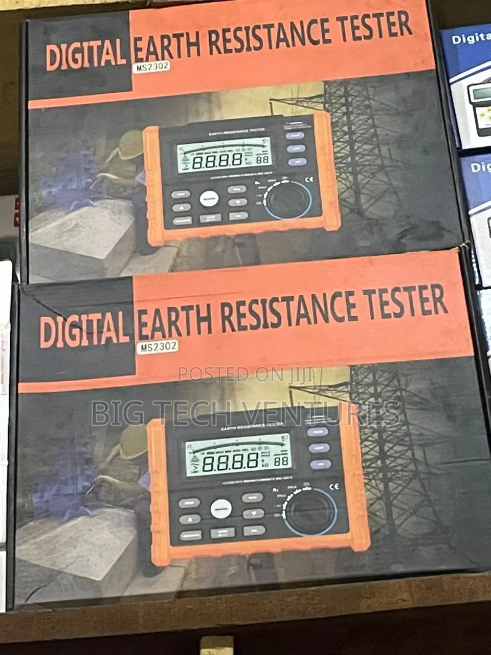 Ms2302 Digital Earth Resistance Tester.