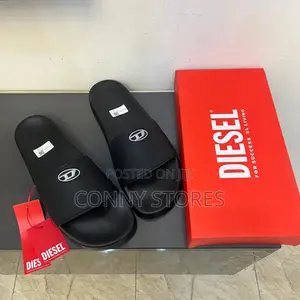 Diesel Sa-Bloop Slides. |Black|
