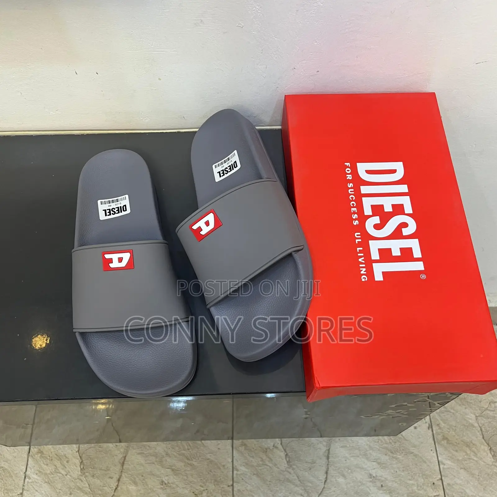 Diesel Sa-Bloop Slides. |Black|