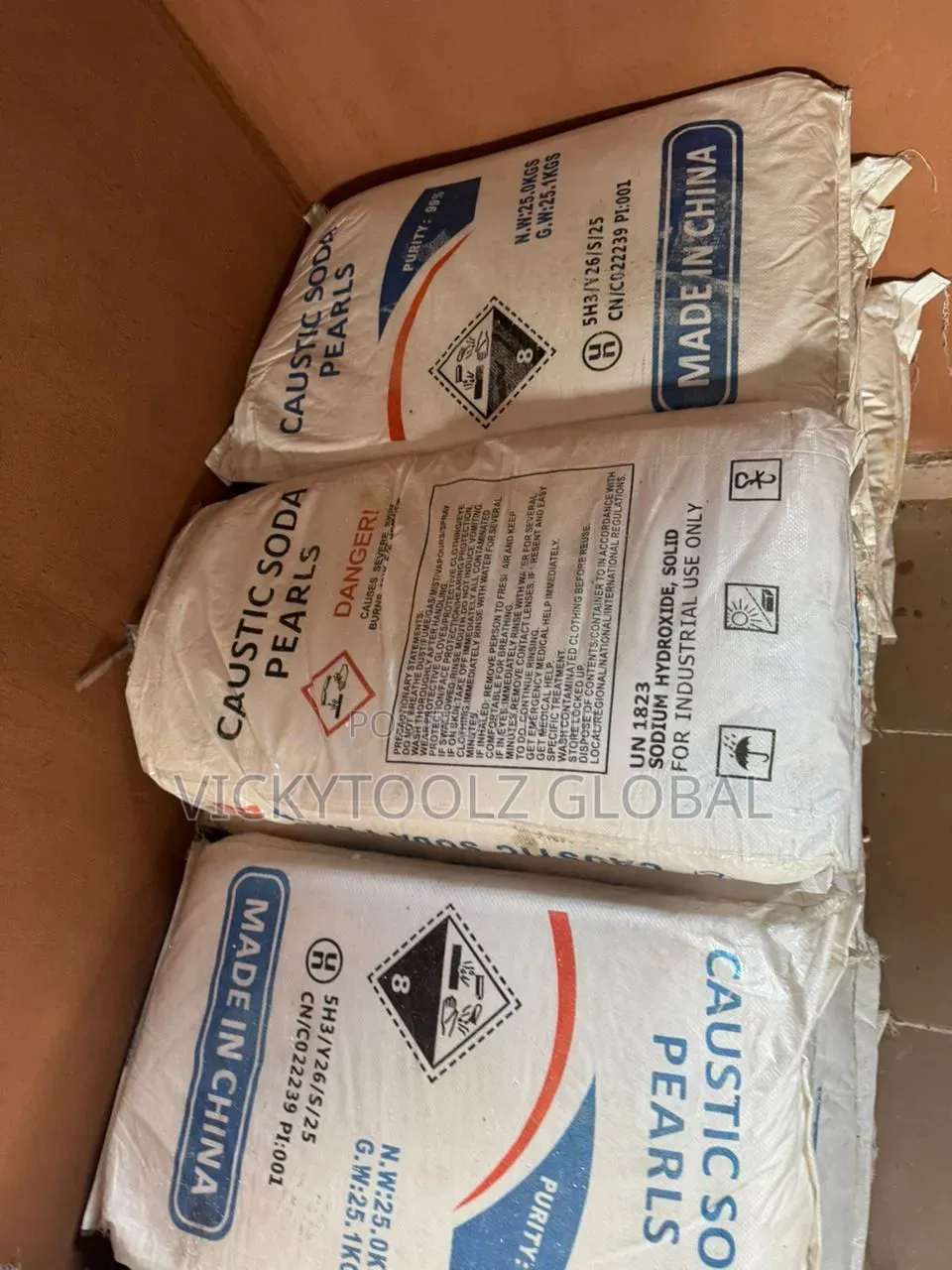 Caustic Soda Pearls 25kg