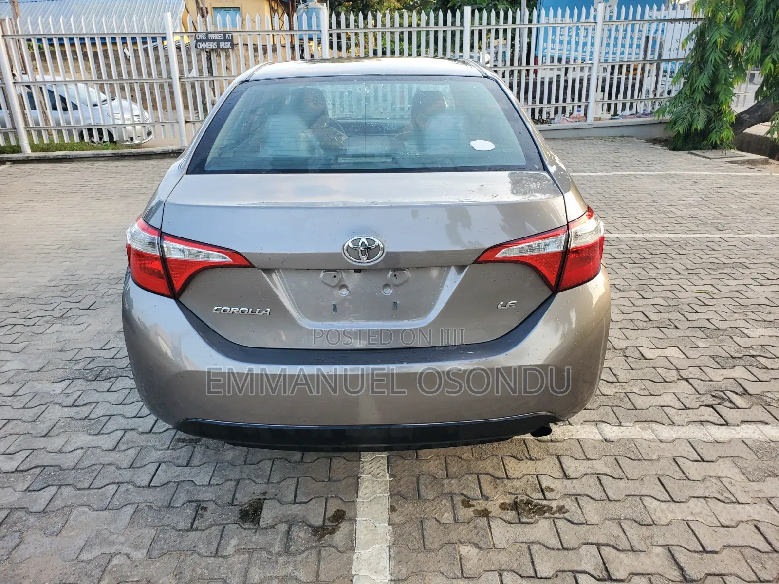Toyota Corolla 2014 Gray