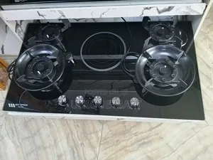 90cm 4 Flip Ups Gas Burner and 1 Center Electric Hotplate. Turkey