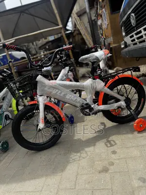 Kids Generic BMX-Style Bicycle With Training Wheel