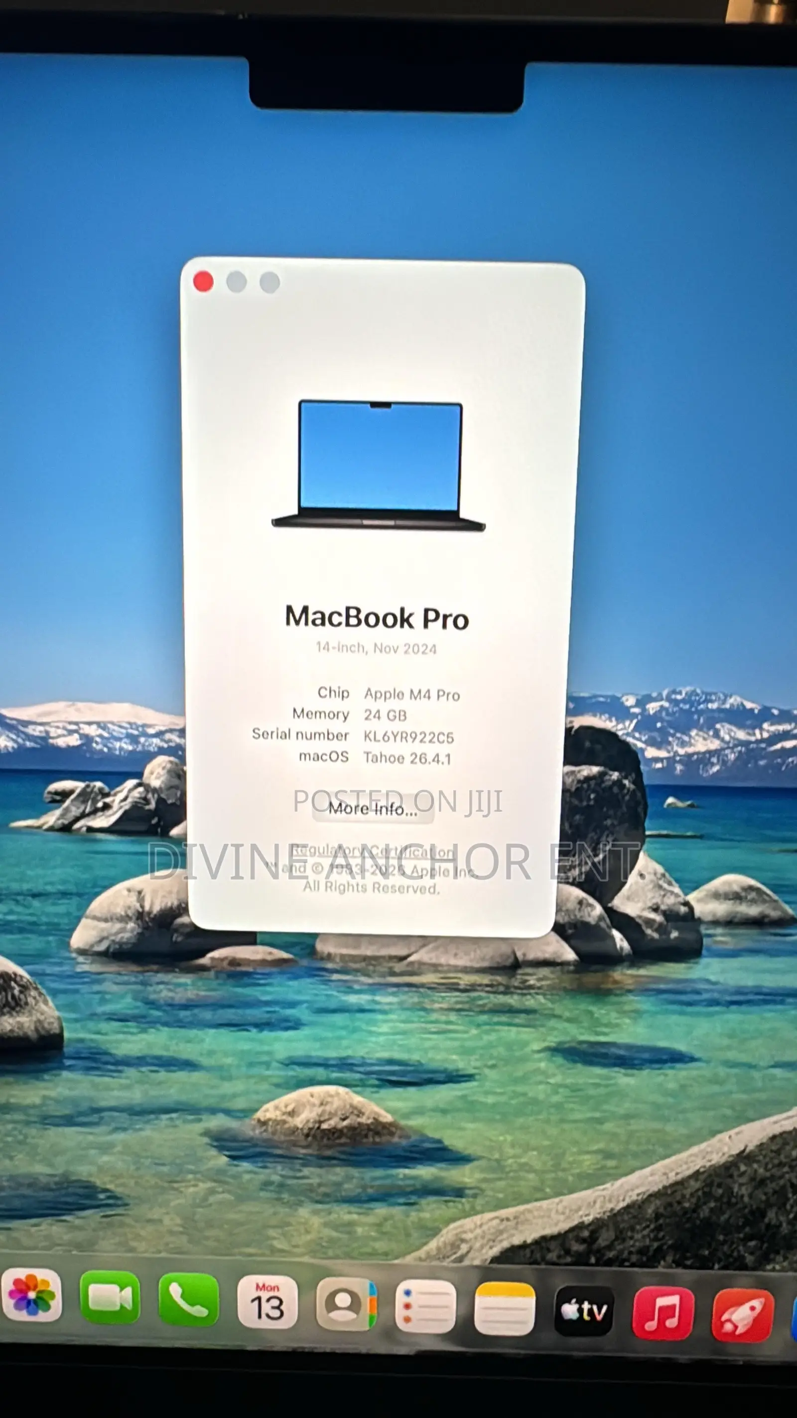 Apple MacBook Pro 2024 M4 Pro 14-inch 24GB Apple M4 Pro SSD 512GB for ...