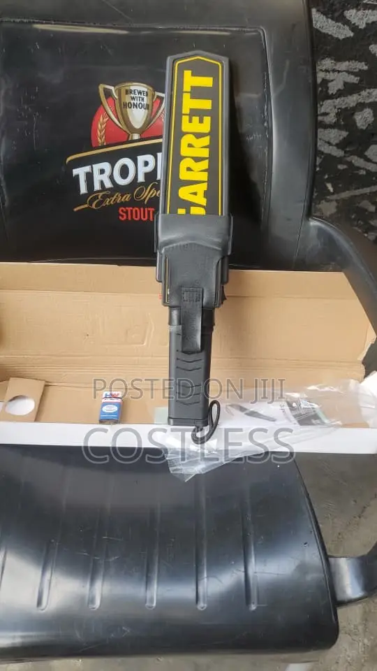 Garrett Hand-Held Metal Detector Designed for Security Screening