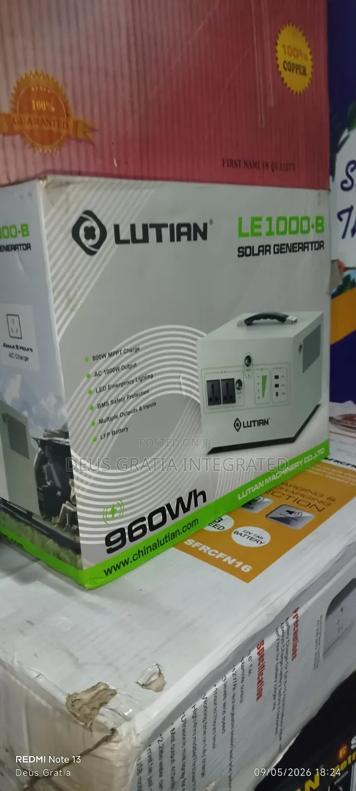 Lutian Solar Hybrid Generator