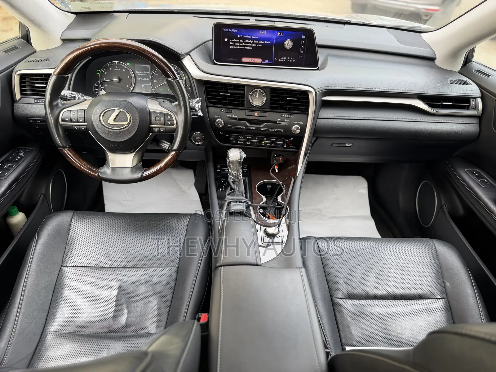 Lexus RX 350 FWD 2016 Silver