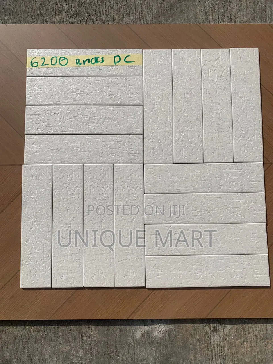 Quality White Color Imported Bricks, Good for Pillars and Walls