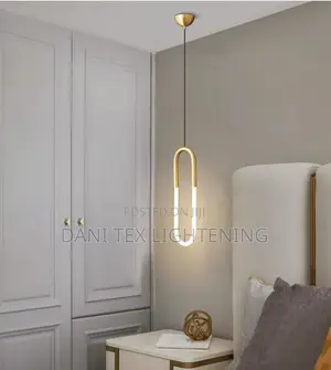 Bedroom Bedside Lamp Led Pendant Light for Living Room Adjustable