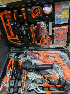 Complete 100+ Piece Electric Impact Drill Professional Tool Kit