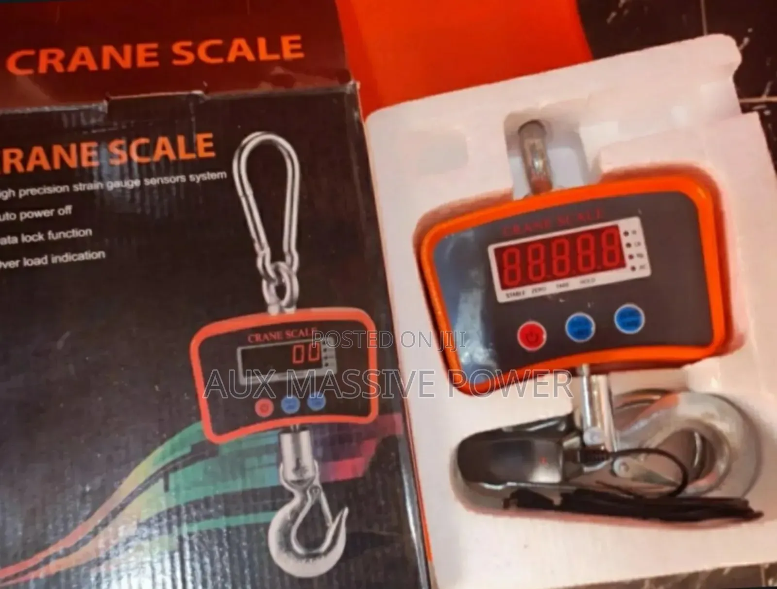 Digital Crane Scale - High Precision Hanging Scale 300kg/500kg -