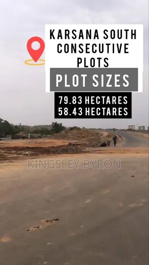 Direct Fast Sale 138 Hectares Karsana South Consecutive Plots