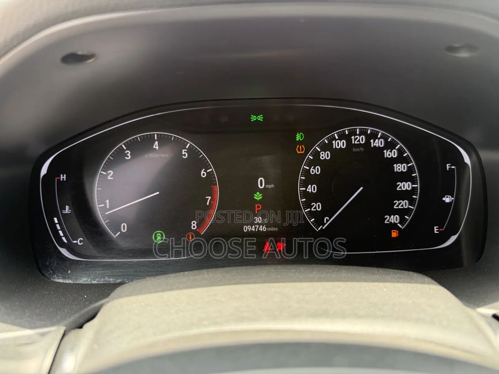 Honda Accord 2019 Black