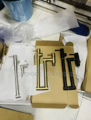 Pot Filler Tap Black